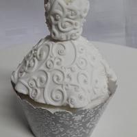 Bridal Gown Cupcakes