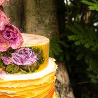 Nature-inspired cake