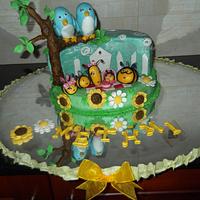 Disney Hive themed cake
