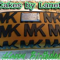 Michael Kors Wallet Cake