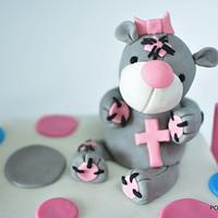 Baptism cake in different way :)