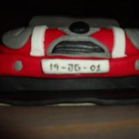 MINI COOPER CAKE