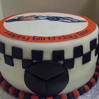 Formula 1 Birthday cake