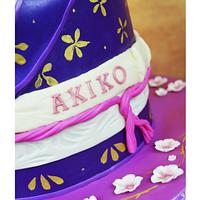 Japanese Kimono Cake