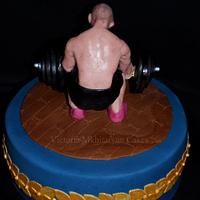 Powerlifting Cake