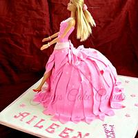 Princess Barbie Cake