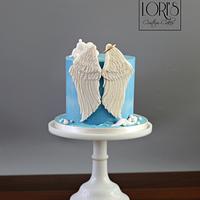 In loving memory - cake by Lori Mahoney (Lori's Custom - CakesDecor