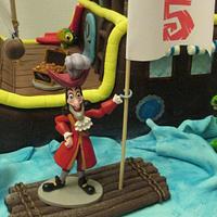 Jake and the Neverland Pirates & Buckey Cake