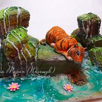 cake tiger