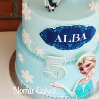 Frozen Cake- Elsa Cake - Tarta Frozen Elsa