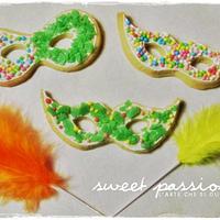 Vanilla Cookies for Carnival 