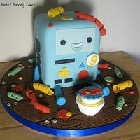 BMO Adventure Time Cake