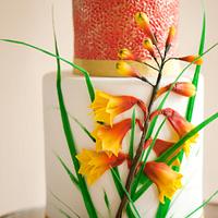 Super cake mom's collaboration...Australian Christmas Bell wildflower 