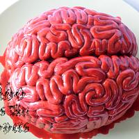 Human Brain Cake 