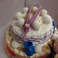 My Rafaello ferrero cake 