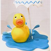 Baby Shower Duck & Chevrons