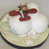 Dorothy Klerck inspired pilot cake