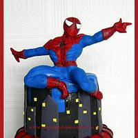The Amazing Spiderman Cake ~