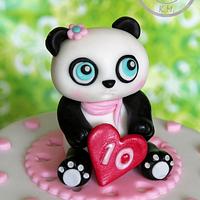 Sweet Panda Cake 