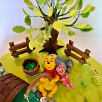 Winnie The Pooh and the friends