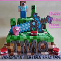 Minecraft Cake - cake by Sweet Baking Babes - CakesDecor