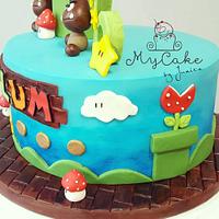 Super Mario's cake