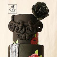 Black Fashion Cake