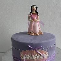 A pruple cake for a little princess !!