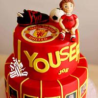 Manchester United cake