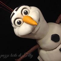 Olaf cake 3D ( Frozen )