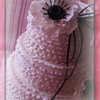 Anemone Wedding Cake