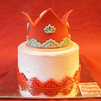 Crown Cake for Princess Priyanshi