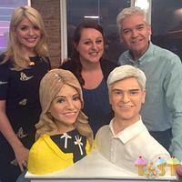 Holly Willoughby and Phillip Schofeild Cakes