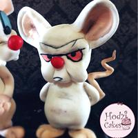 Pinky & Brain Cake toppers🐭🐭