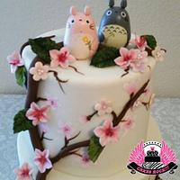Totoros Cherry Blossom Wedding