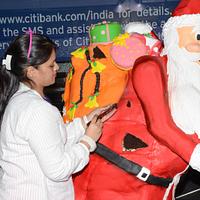 India's First Tallest Caricature cake - Santa Balancing on one leg