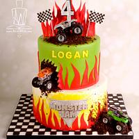 Monster Truck Cake - Cake By Akiko White - Cakesdecor