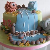 Jungle Themed Cake