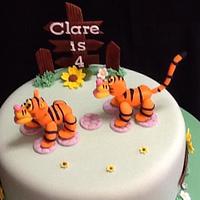 Two tigers cake...
