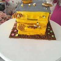Bee Hive cake