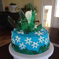 Frozen cake for Marie