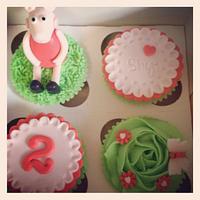 Peppa Pig Cuppie Cake's!!