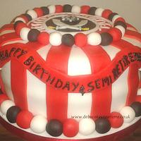 Sheffield UTD Football cake