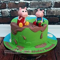 Peppa and George Pig - Birthday Cake 
