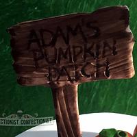 Adam - Pumpkin Patch Birthday Cake