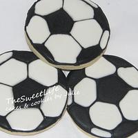 Soccer cookies
