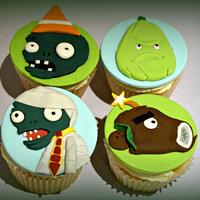 Plants VS Zombies Cupcakes