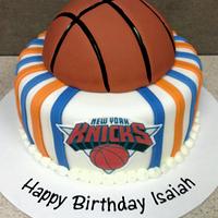 New York Knicks Birthday Cake.