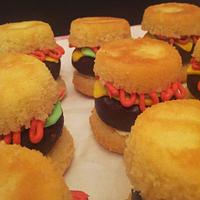 Burger Cupcakes