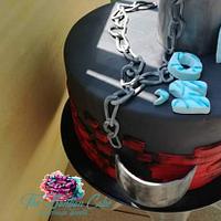 Ninja тurtles cake